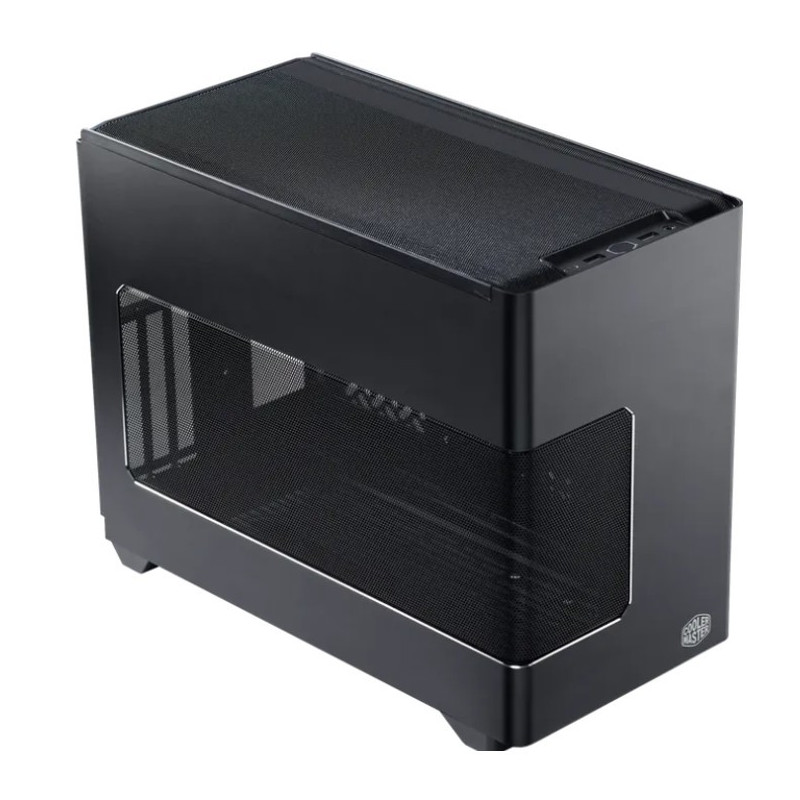 COOLER MASTER MINI ITX CASE, ALUMINIUM MESH SIDE PANEL, 2YR