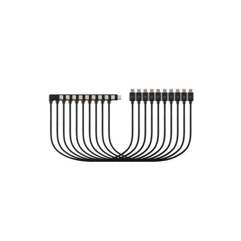 KENSINGTON 10PK CHARGE & SYNC USB-C CHARGING CABLES FOR K67716AU