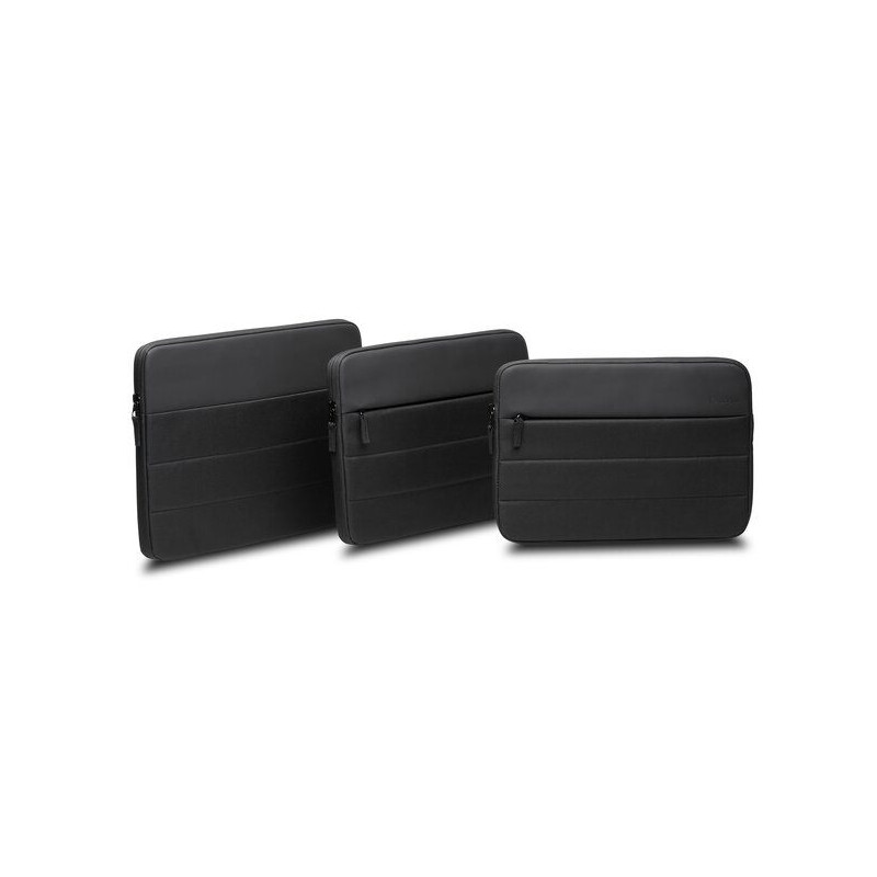 KENSINGTON EQ LAPTOP SLEEVE, FITS UP TO 16" NOTEBOOK - BLACK, 2YR