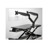 KENSINGTON PREMIUM DUAL MONITOR ARM, UP TO 32" & 9KG, H/ADJ, VESA 75x75, 100x100 - BLACK