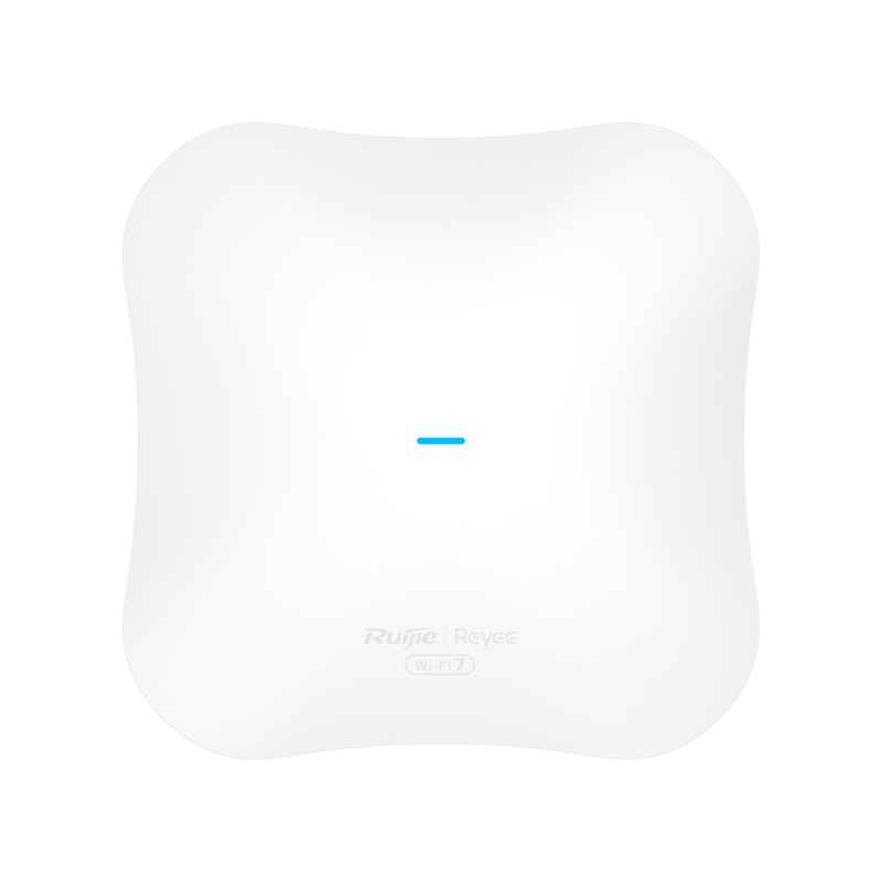 RUIJIE REYEE BE5040 WI-FI 7 DUAL BAND INDOOR CEILING AP-SQUARE-5011MBPS-2.5GE + GE,3YR