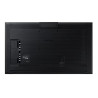 SAMSUNG (QMB-T) INTERACTIVE DISPLAY, 55" UHD LED, 400NITS, HDMI, LAN/WIFI, SPKR, 24H/7D,3Y