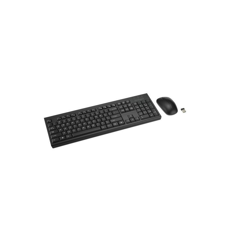 KENSINGTON EQ WIRELESS DESKTOP SET RECHARGABLE KEYBOARD AND MOUSE