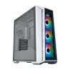 COOLER MASTER MASTERBOX MB520 WHITE, TG FRONT PANEL, 3X ARGB FAN, TG SIDE PANEL, ATX, ARGB