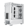 COOLER MASTER MASTERBOX MB520 WHITE, TG FRONT PANEL, 3X ARGB FAN, TG SIDE PANEL, ATX, ARGB