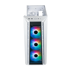 COOLER MASTER MASTERBOX MB520 WHITE, TG FRONT PANEL, 3X ARGB FAN, TG SIDE PANEL, ATX, ARGB