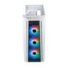COOLER MASTER MASTERBOX MB520 WHITE, TG FRONT PANEL, 3X ARGB FAN, TG SIDE PANEL, ATX, ARGB
