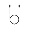 SAMSUNG USB-C TO USB-C 1.8M CABLE, 5A, MAX 100W, BLACK, 1YR
