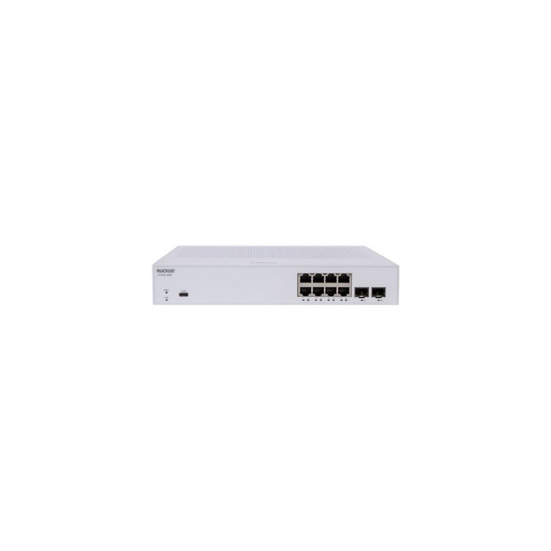 RUCKUS 8-PRT POE+ 124W 2x10G SFP