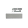 SHURE (MXP-3W)WALL MOUNT 10W PASSIVE LOUDSPEAKER, 2 PIN BLOCK CONNECTOR,WHITE
