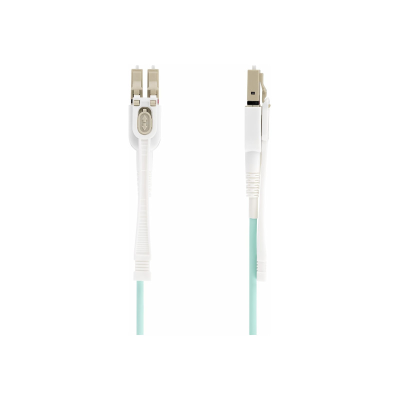 STARTECH.COM 5M LC/LC-UPC OM4 MULTIMODE FIBER CABLE, PUSH PULL TABS, 50/125, 100G, LTW
