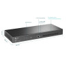 TP-LINK OMADA 8-PORT MANAGED 10GE L2+ RACK SWITCH, SFP+(8), 5YR