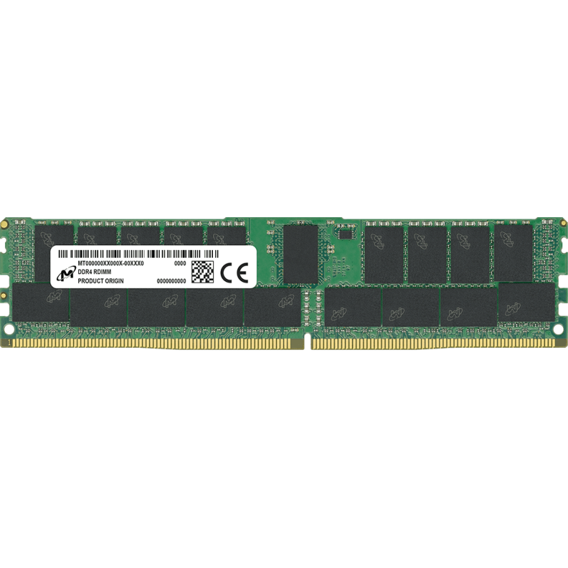Crucial DDR4 16GB 3200Mhz (PC-25600) CL22 DRx8 Registered ECC RDIMM [MTA18ASF2G72PDZ-3G2R]