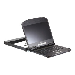ATEN 18.5" SHORT DEPTH USB HDMI DVI VGA LCD CONSOLE