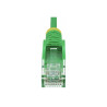 STARTECH.COM 25CM GREEN SLIM CAT6 ETHERNET CABLE, SNAGLESS, 28AWG, LSZH, LTW