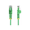 STARTECH.COM 25CM GREEN SLIM CAT6 ETHERNET CABLE, SNAGLESS, 28AWG, LSZH, LTW