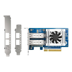 QNAP DUAL PORT SFP28 25GbE N ETWORK CARD, LOW-PROFILE (PCIE GEN4 X8)