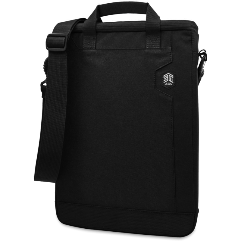 STM (ACE ARMOUR PLUS) LAPTOP SHOULDERBAG, FITS UP TO 14", BLACK , 3YR WTY