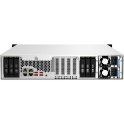 QNAP 18-BAY NAS 3.5"(0/12) 2.5"(0/6), XEON-E QC-3.4GHz, 16GB, 10GbE, 2.5GbE, RPS, 2U, 3YR