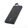 ANKER POWER BANK 10000 WITH LIGHTNING CABLE - BLACK FABRIC