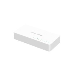 RUIJIE REYEE 8 PORT 10/100MBPS UNMANAGED FANLESS SWITCH - PLASTIC,3YR