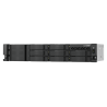 QNAP 8-BAY NAS 3.5"(0/8), ATOM 8C-2.8GHz, 8GB, 2.5GbE(2), PCIe, 2U RACK, 3YR WTY