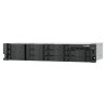 QNAP 8-BAY NAS 3.5"(0/8), ATOM 8C-2.8GHz, 8GB, 2.5GbE(2), PCIe, 2U RACK, 3YR WTY