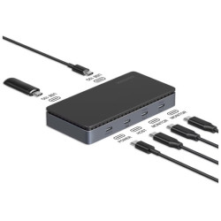 COMSOL DOCK, USB4, DUAL 4K, 82W, USB4 (2), USB-C (2)