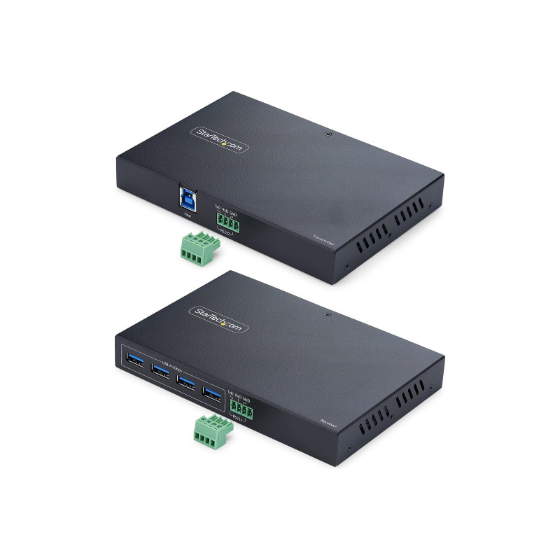 STARTECH.COM 4-PORT USB 3.0 EXTENDER OVER ETHERNET UP TO 330FT, CAT6A/7/8, 2 YR