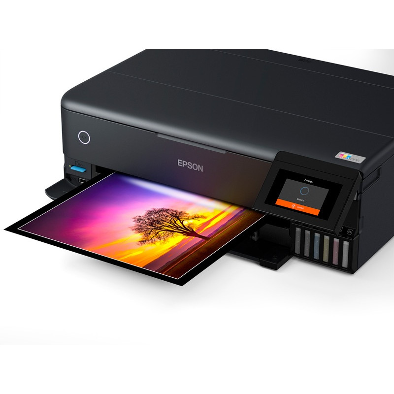 EPSON ECOTANK PHOTO ET-8550, COLOUR, A4, MFP, BLACK 16PPM, COLOUR 12PPM, DUPLEX PRINT, WIF