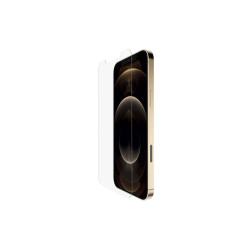 BELKIN SCREEN PROTECTOR FOR iPHONE 12 PRO MAX, TEMPERED GLASS, ANTI MICROBIAL, EASY TRAY,