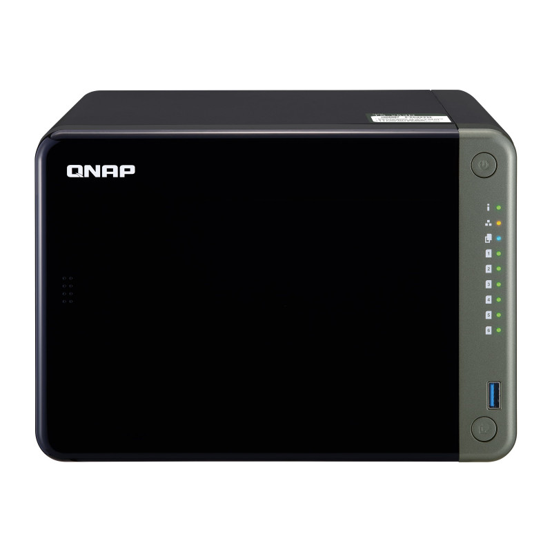 QNAP 6-BAY NAS (NO DISK) CELERON QC 2.0GHz, 4GB, 2.5GbE(2), PCIe(1), TWR, 3YR WTY