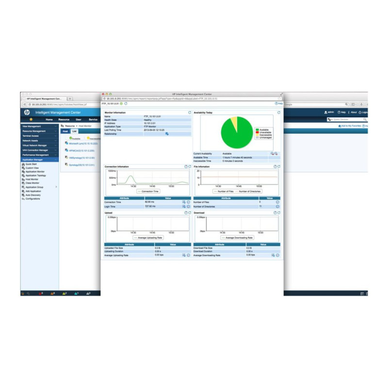 HP IMC APM S/W Module w/25-monitor E-LTU