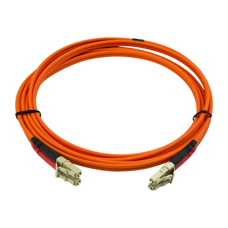 STARTECH.COM 2M FIBER OPTIC CABLE - MULTIMODE DUPLEX 50/125 - LSZH - LC/LC, LTW
