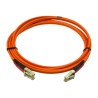STARTECH.COM 2M FIBER OPTIC CABLE - MULTIMODE DUPLEX 50/125 - LSZH - LC/LC, LTW