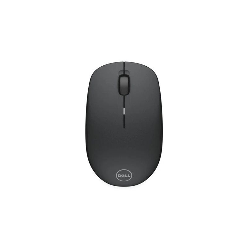 DELL WM126 WIRELESS OPTICAL MOUSE - BLACK, 1YR